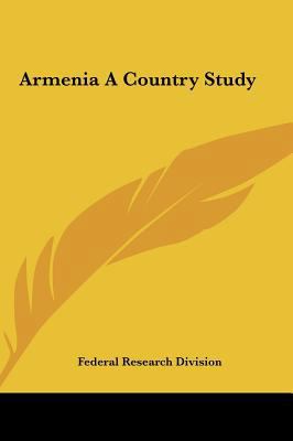 Armenia a Country Study 1161422145 Book Cover