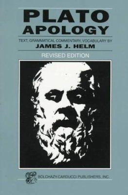 Plato: Apology [Greek, Ancient (to 1453)] 0865163480 Book Cover