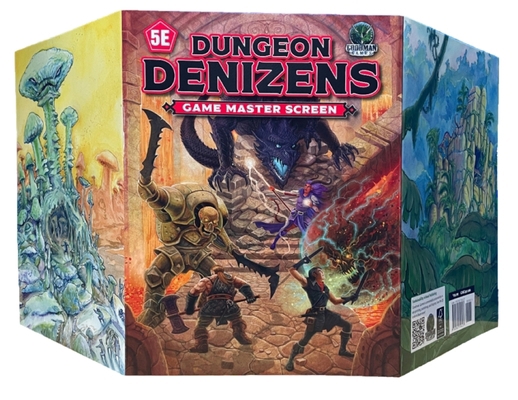 Dungeon Denizens 5e Game Master Screen 1961756137 Book Cover