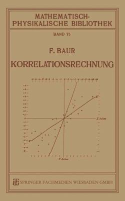 Korrelationsrechnung [German] 3663153355 Book Cover