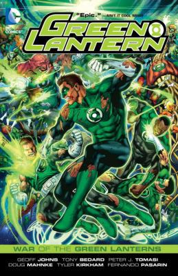 Green Lantern: War of the Green Lanterns 1401234526 Book Cover