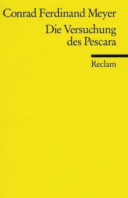 Die Versuchung Des Pescara [German] 3150069548 Book Cover