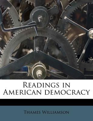 Readings in American Democracy 1245408690 Book Cover