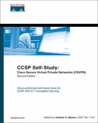 Ccsp Self Study: Cisco Secure Virtual Private N... 1587055368 Book Cover