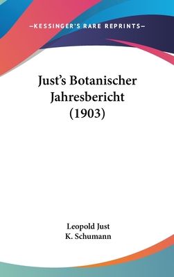 Just's Botanischer Jahresbericht (1903) 1104291401 Book Cover