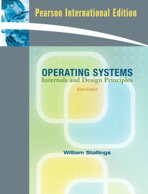 Operating Systems: Internals and Design Princip... 0136033377 Book Cover