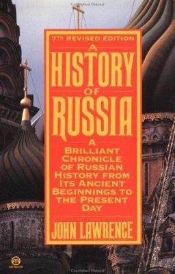 The History of Russia: Seventh Revised Edition 0452010845 Book Cover