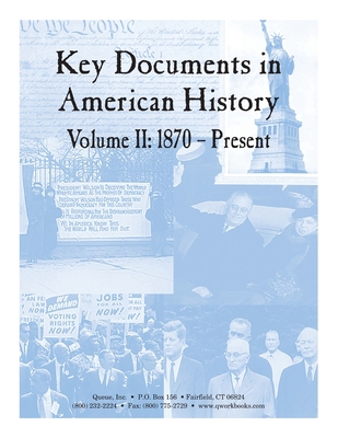 Key Documents in American History Volume II: 18... 0782714048 Book Cover