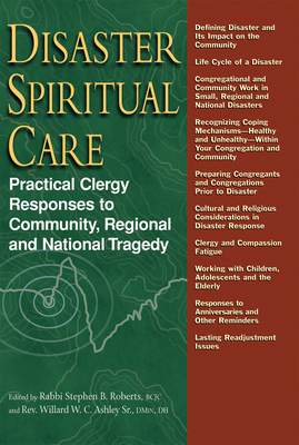 Disaster Spiritual Care: Practical Clergy Respo... 159473240X Book Cover