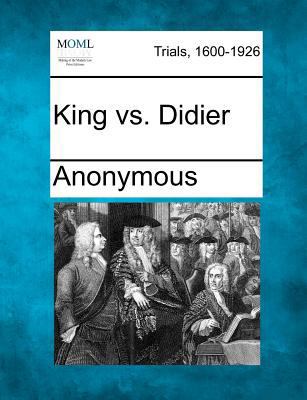 King vs. Didier 1275112676 Book Cover