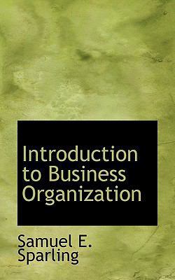 Introduction to Business Organization 1116319810 Book Cover