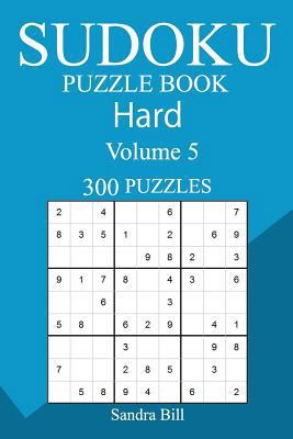 300 Hard Sudoku Puzzle Book 1717000142 Book Cover