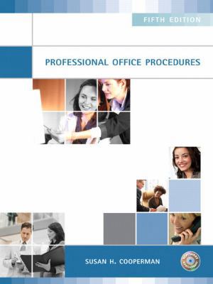 Professional Office Procedures [With CDROM] 0135156645 Book Cover