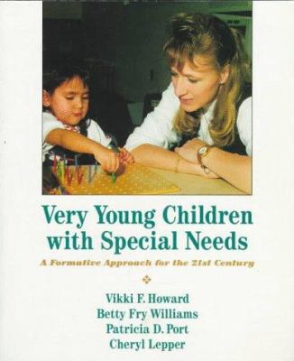 Very Young Children with Special Needs: A Forma... 0023572116 Book Cover