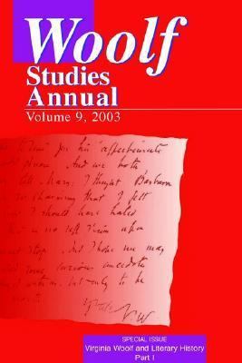 Woolf Studies Annual Volume 9 0944473628 Book Cover