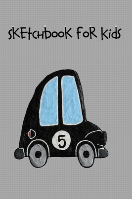 Sketchbook for Kids: Black Car B084DFZHC5 Book Cover