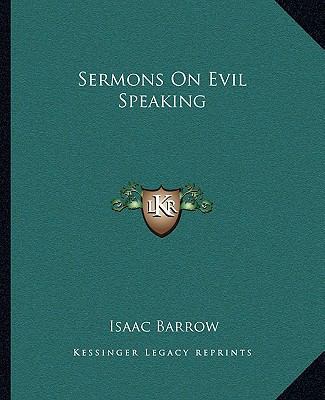 Sermons On Evil Speaking 1162683511 Book Cover