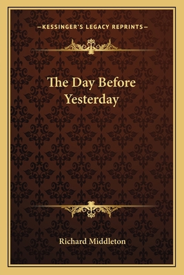 The Day Before Yesterday 1163776114 Book Cover