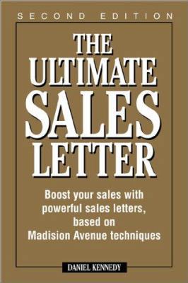 Ultimate Sales Letter 2nd Ed 1580622577 Book Cover