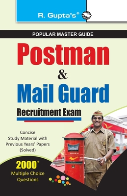 Postman & Mail Guard Recruitment Exam Guide 9350124920 Book Cover