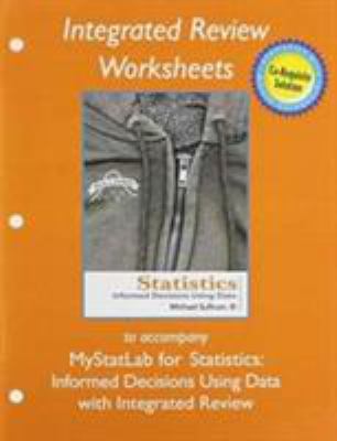 Worksheets for Statistics: Informed Decisions U... 0321985087 Book Cover