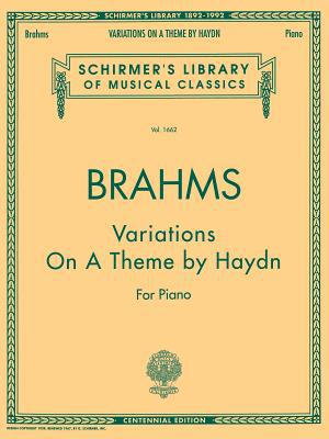 Variations on a Theme by Haydn: Schirmer Librar... 0793520584 Book Cover