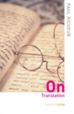 On Translation 0415357772 Book Cover