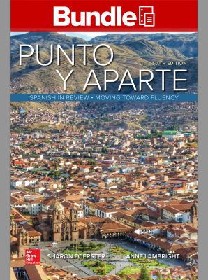 Gen Combo Looseleaf Punto Y Aparte; Connect Acc... 1260693260 Book Cover