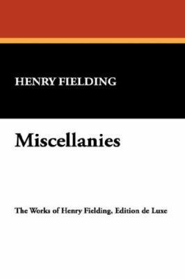 Miscellanies 1434488756 Book Cover