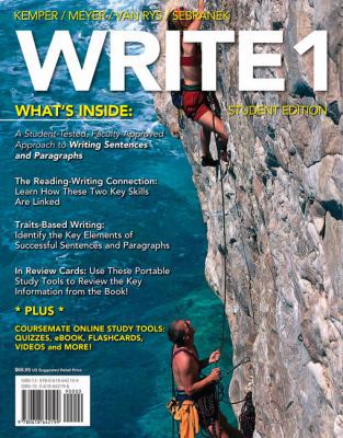 Write1 (with Basic Writing Coursemate Printed A... 0618642196 Book Cover