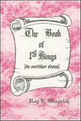 Paperback The Book of 1st Kings Book