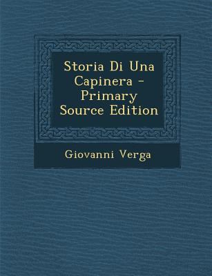 Storia Di Una Capinera [Italian] 1289383928 Book Cover