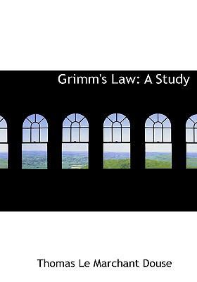 Grimm's Law: A Study (Large Print Edition) [Large Print] 0554757346 Book Cover