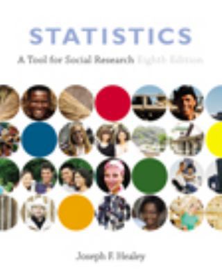 Statistics: A Tool for Social Research 0495096555 Book Cover
