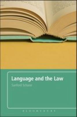 Language and the Law: With a Foreword by Roger ... 0826488285 Book Cover