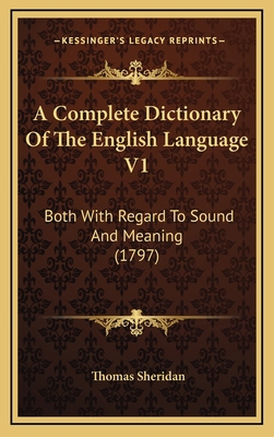 A Complete Dictionary of the English Language V... 1164462024 Book Cover
