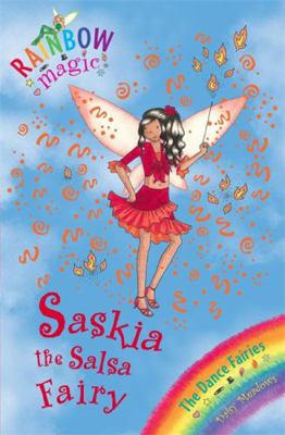 Rainbow Magic Dance Fairies Saskia Salsa (Rainb... 1846164966 Book Cover