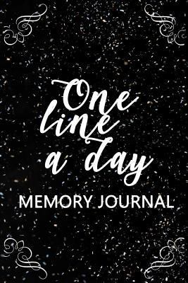 Paperback One Line a Day Memory Journal : 5 Years of Memories, Blank Date No Month, 6 X 9, 365 Lined Pages Book