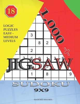 1,000 + sudoku jigsaw 9x9: Logic puzzles easy -... 1704741076 Book Cover