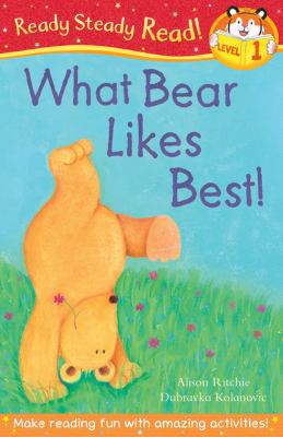 What Bear Likes Best! (Ready Steady Read) [Large Print] 1848956673 Book Cover