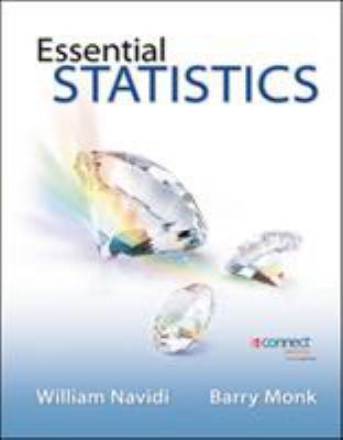 Essential Statistics with Data CD and Formula Card 0077701402 Book Cover