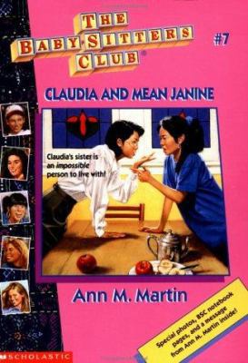 BSC #07: Claudia and Mean Janine 0590251627 Book Cover