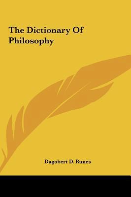 The Dictionary Of Philosophy 1161609016 Book Cover