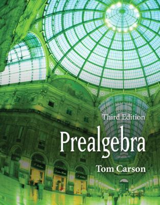 Prealgebra 032149993X Book Cover