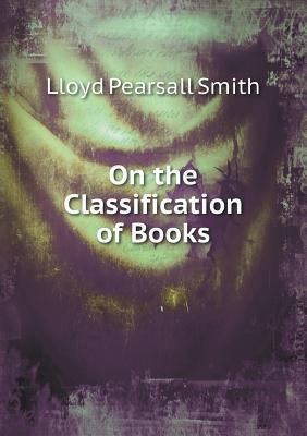 On the Classification of Books 5518914229 Book Cover