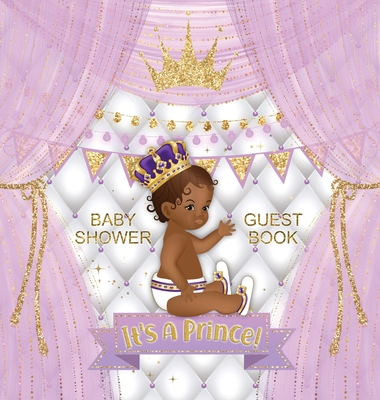 It's a Prince: Baby Shower Guest Book with Afri... 8395810415 Book Cover