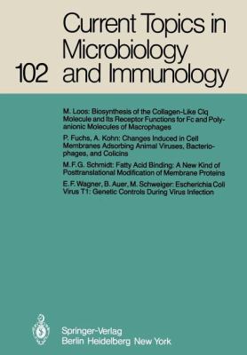 Current Topics in Microbiology and Immunology: ... 3642689086 Book Cover