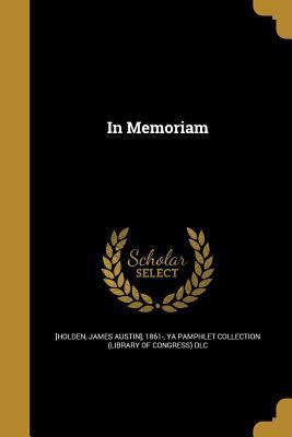 In Memoriam 1374051292 Book Cover