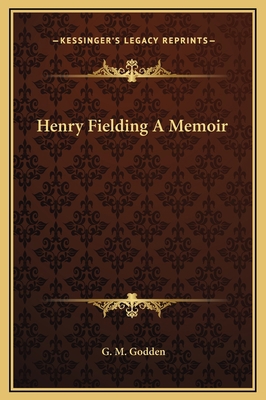 Henry Fielding A Memoir 116928471X Book Cover