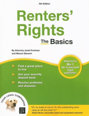 Renters' Rights: The Basics 141330575X Book Cover